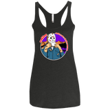 T-Shirts Vintage Black / X-Small Coffee Makes Me Better Women's Triblend Racerback Tank