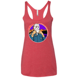 T-Shirts Vintage Red / X-Small Coffee Makes Me Better Women's Triblend Racerback Tank