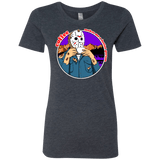 T-Shirts Vintage Navy / S Coffee Makes Me Better Women's Triblend T-Shirt