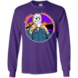 T-Shirts Purple / YS Coffee Makes Me Better Youth Long Sleeve T-Shirt