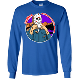 T-Shirts Royal / YS Coffee Makes Me Better Youth Long Sleeve T-Shirt