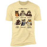 T-Shirts Banana Cream / S Coffee Owls Men's Premium T-Shirt
