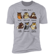 T-Shirts Heather Grey / S Coffee Owls Men's Premium T-Shirt