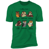 T-Shirts Kelly Green / S Coffee Owls Men's Premium T-Shirt