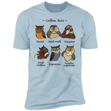 T-Shirts Light Blue / S Coffee Owls Men's Premium T-Shirt