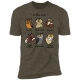 T-Shirts Military Green / S Coffee Owls Men's Premium T-Shirt