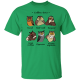 T-Shirts Irish Green / S Coffee Owls T-Shirt