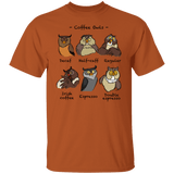 T-Shirts Texas Orange / S Coffee Owls T-Shirt