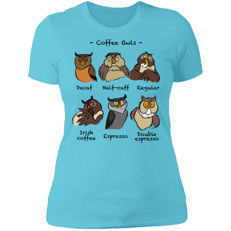 T-Shirts Cancun / S Coffee Owls Women's Premium T-Shirt