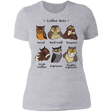 T-Shirts Heather Grey / S Coffee Owls Women's Premium T-Shirt