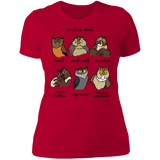 T-Shirts Red / S Coffee Owls Women's Premium T-Shirt