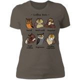 T-Shirts Warm Grey / S Coffee Owls Women's Premium T-Shirt