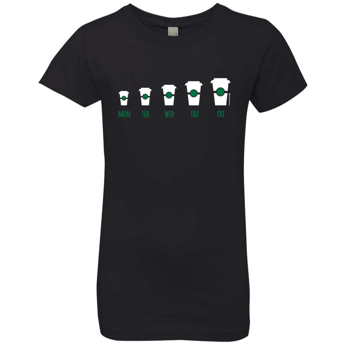T-Shirts Black / YXS Coffee Week Girls Premium T-Shirt