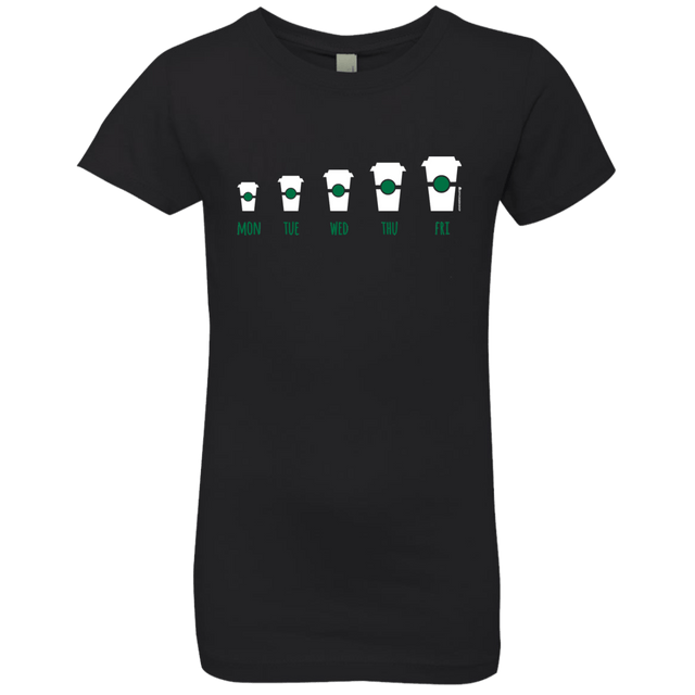 T-Shirts Black / YXS Coffee Week Girls Premium T-Shirt