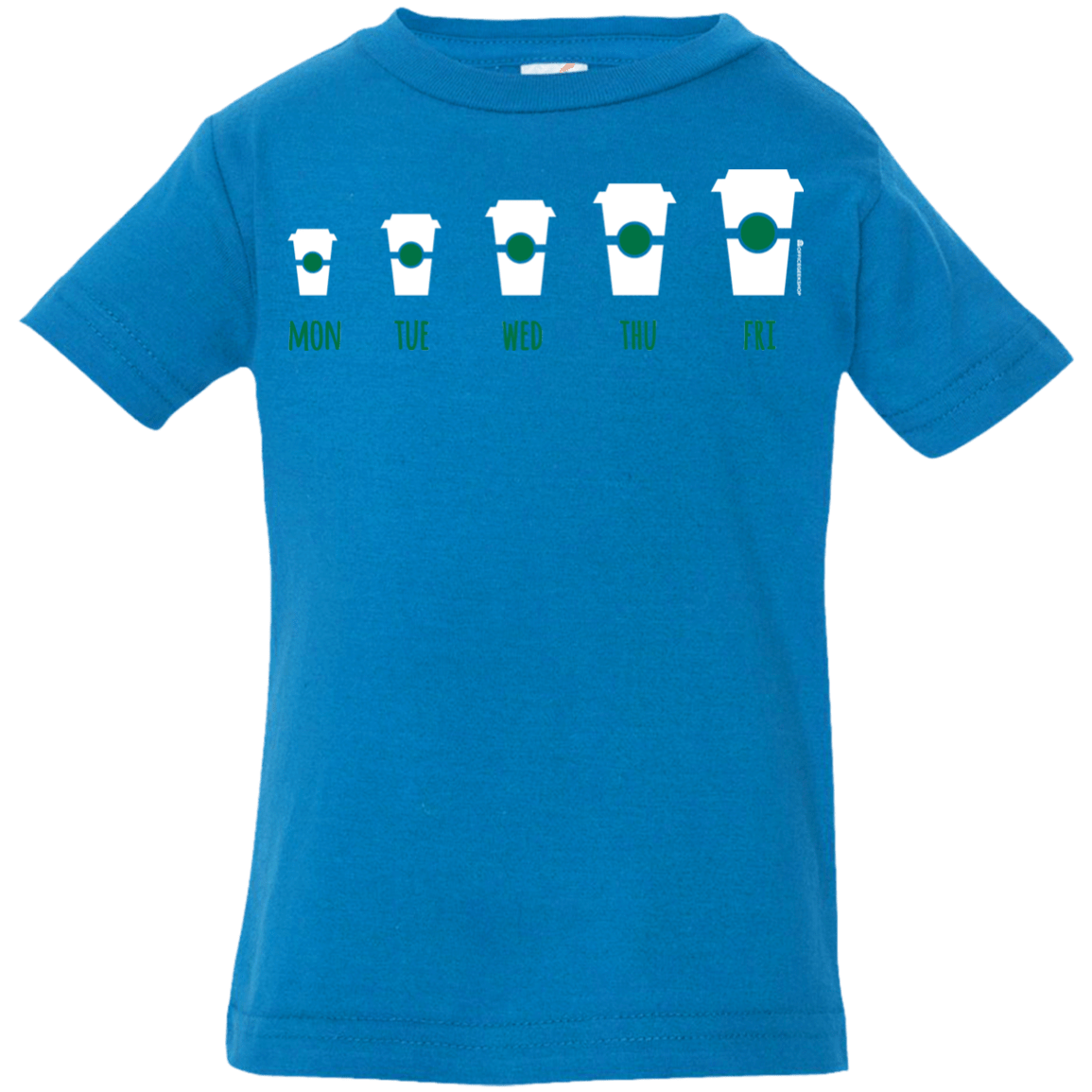 T-Shirts Cobalt / 6 Months Coffee Week Infant Premium T-Shirt