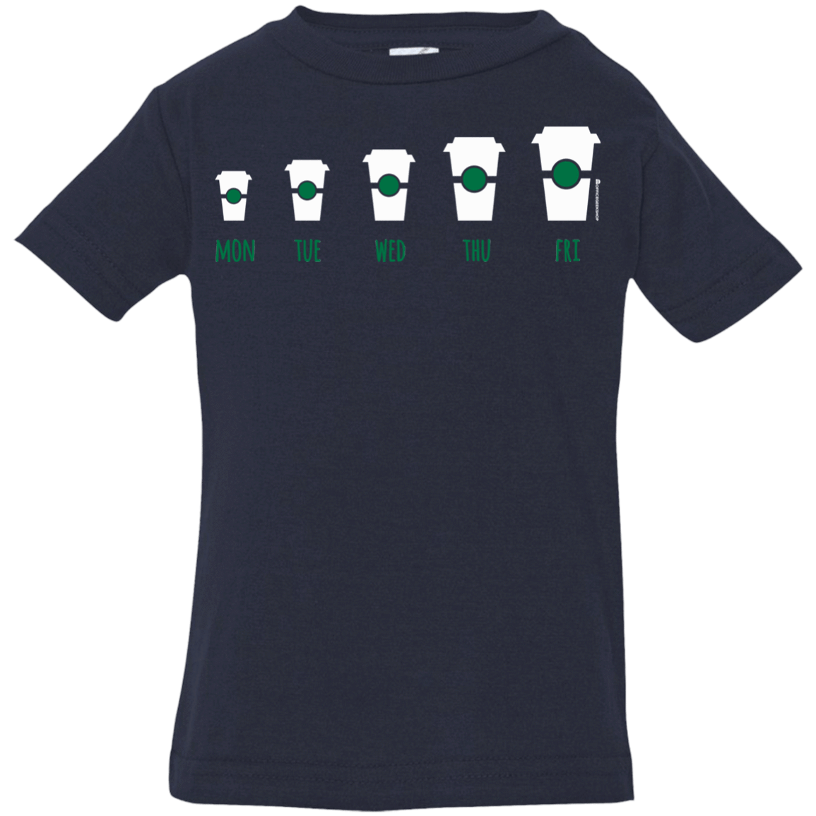 T-Shirts Navy / 6 Months Coffee Week Infant Premium T-Shirt