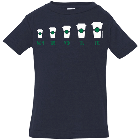 T-Shirts Navy / 6 Months Coffee Week Infant Premium T-Shirt