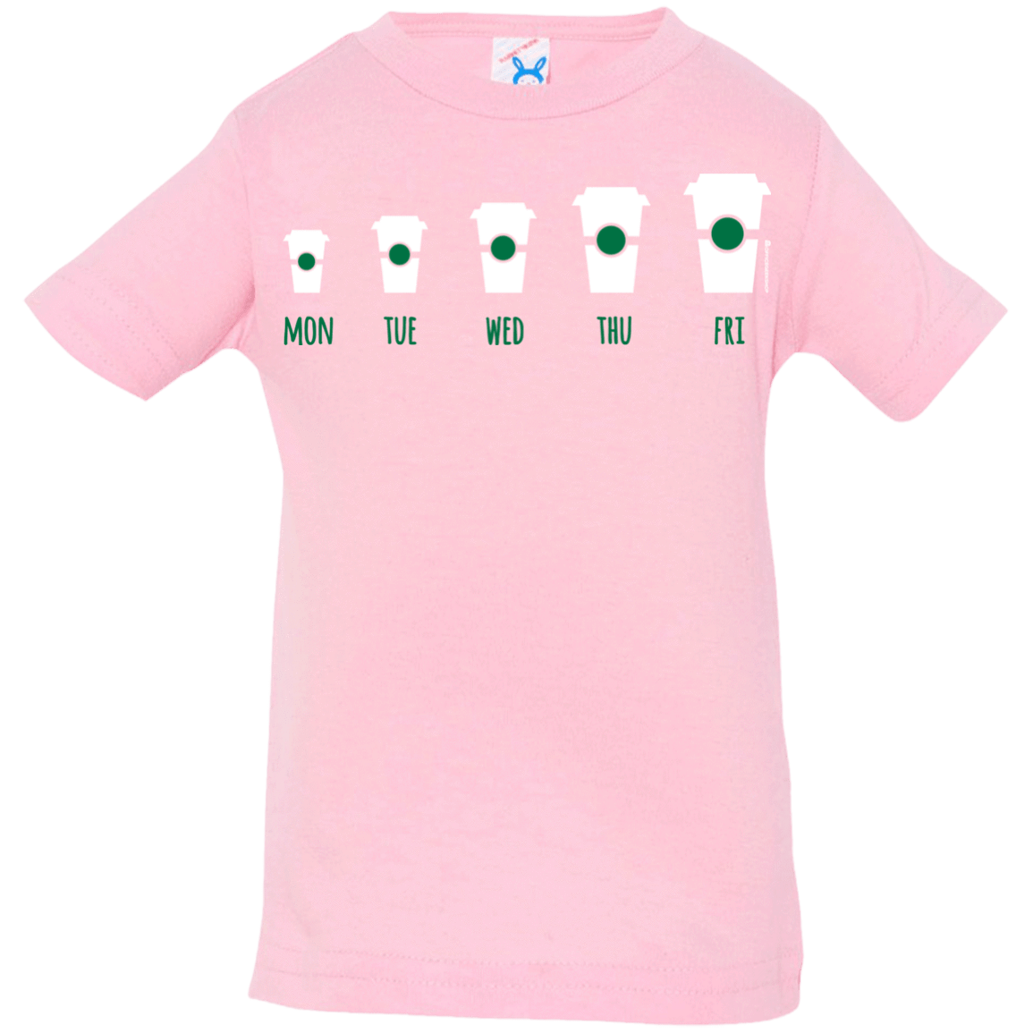 T-Shirts Pink / 6 Months Coffee Week Infant Premium T-Shirt