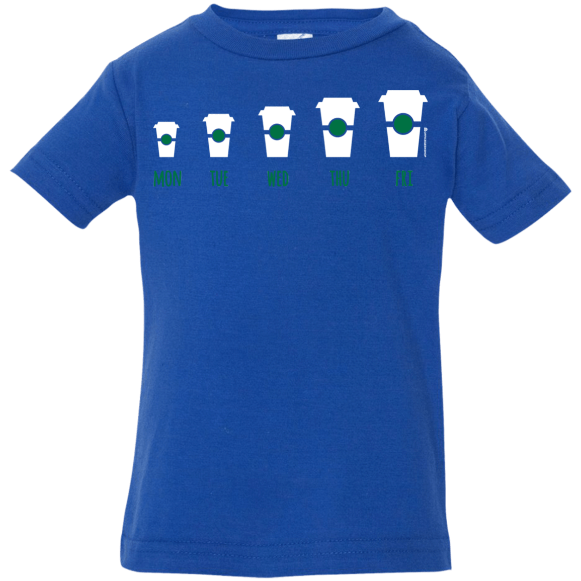 T-Shirts Royal / 6 Months Coffee Week Infant Premium T-Shirt