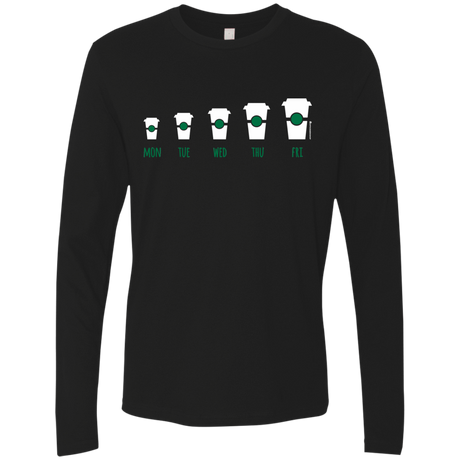 T-Shirts Black / Small Coffee Week Men's Premium Long Sleeve