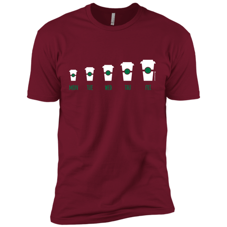 T-Shirts Cardinal / X-Small Coffee Week Men's Premium T-Shirt