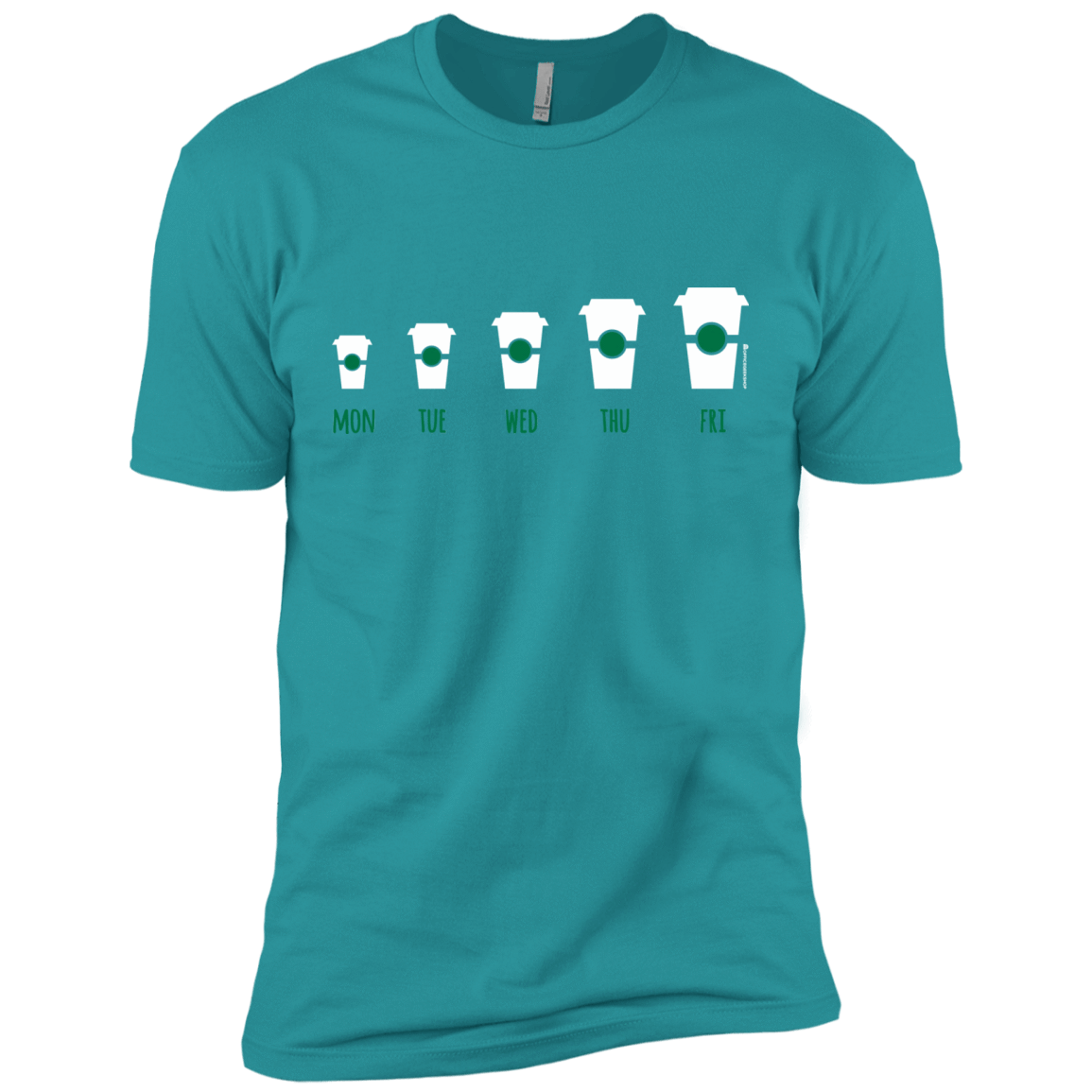 T-Shirts Tahiti Blue / X-Small Coffee Week Men's Premium T-Shirt