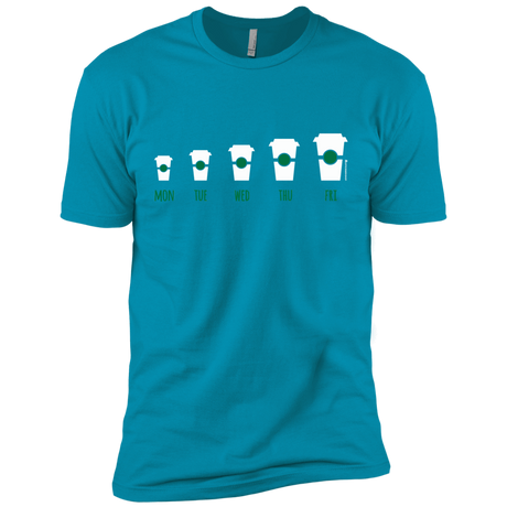 T-Shirts Turquoise / X-Small Coffee Week Men's Premium T-Shirt