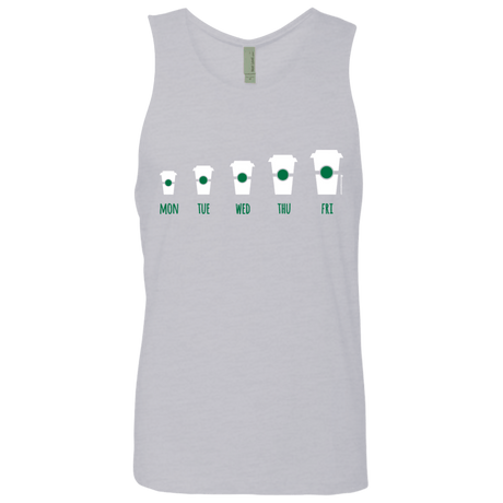 T-Shirts Heather Grey / Small Coffee Week Men's Premium Tank Top