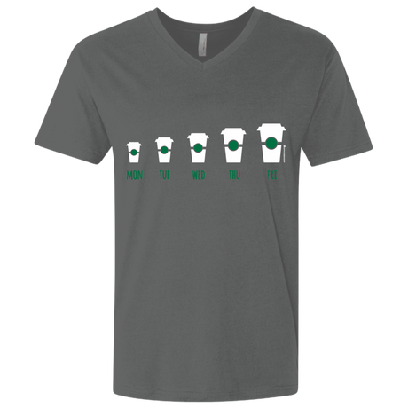T-Shirts Heavy Metal / X-Small Coffee Week Men's Premium V-Neck