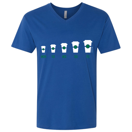 T-Shirts Royal / X-Small Coffee Week Men's Premium V-Neck