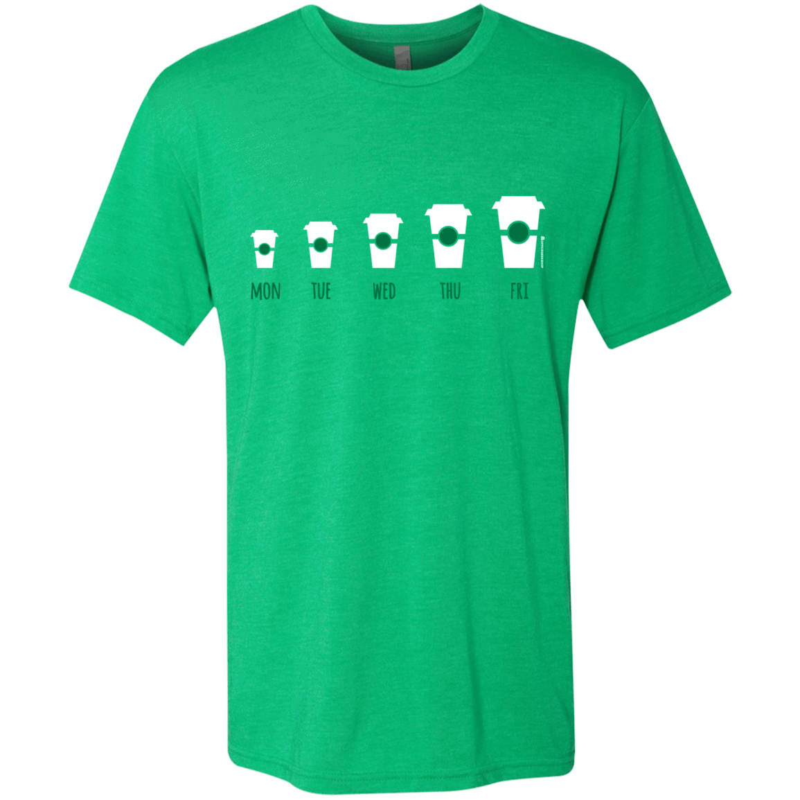 T-Shirts Envy / Small Coffee Week Men's Triblend T-Shirt