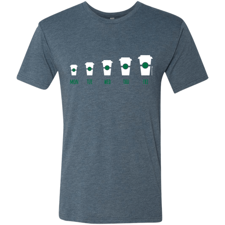 T-Shirts Indigo / Small Coffee Week Men's Triblend T-Shirt