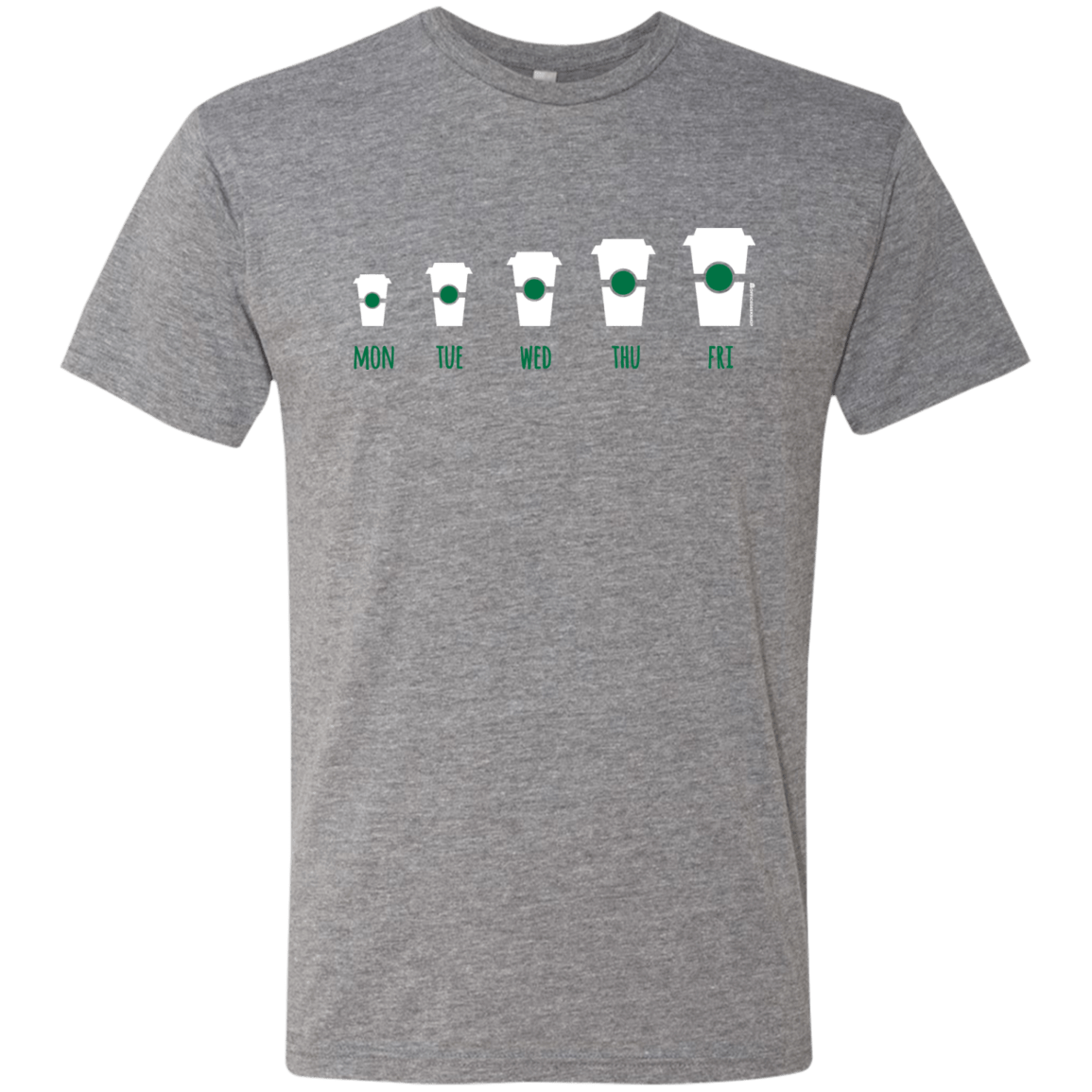 T-Shirts Premium Heather / Small Coffee Week Men's Triblend T-Shirt