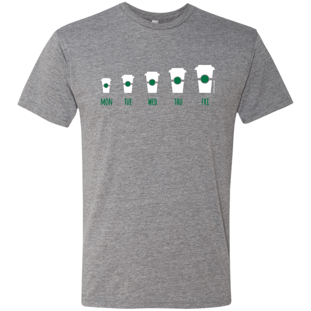 T-Shirts Premium Heather / Small Coffee Week Men's Triblend T-Shirt