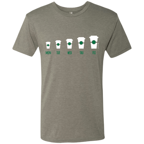 T-Shirts Venetian Grey / Small Coffee Week Men's Triblend T-Shirt