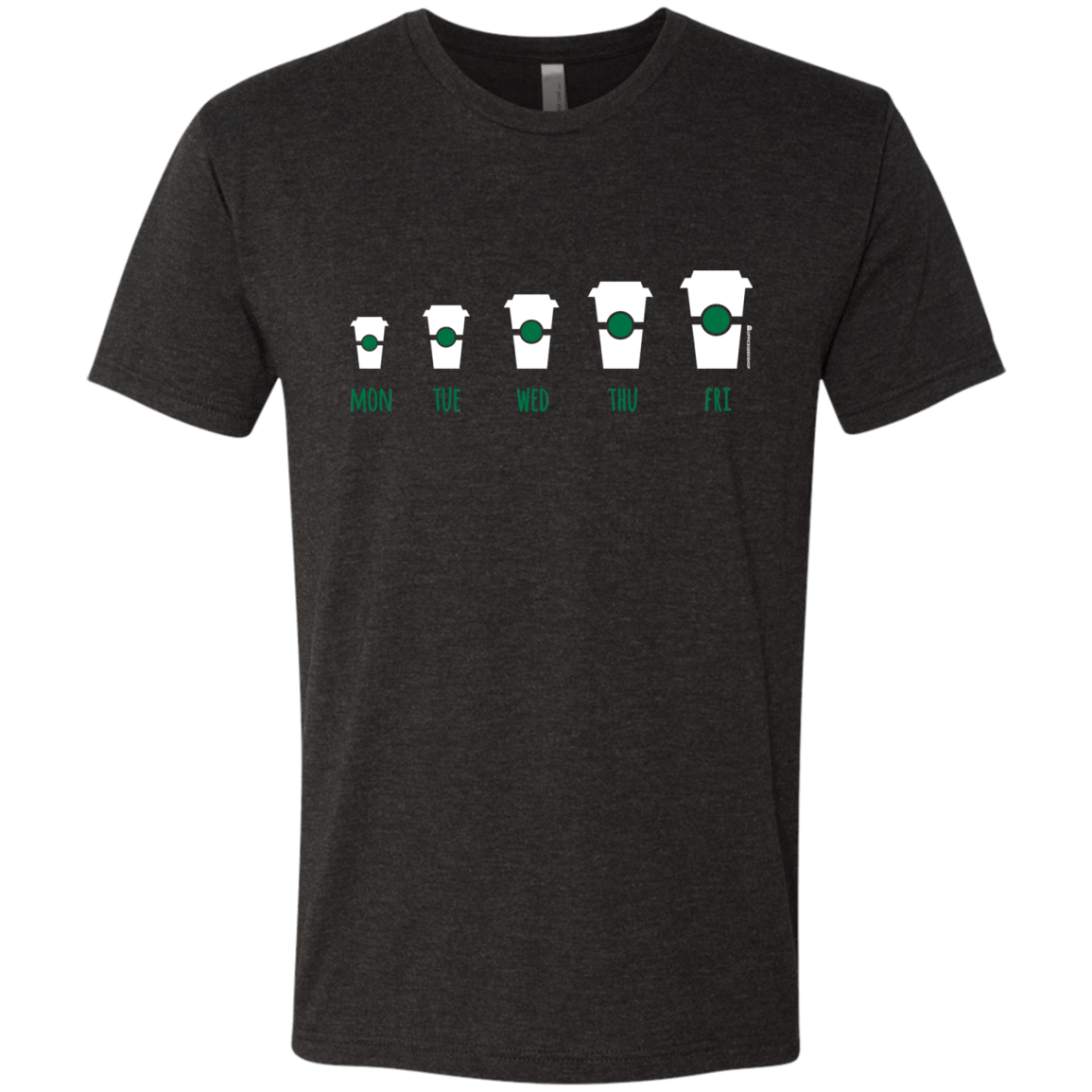 T-Shirts Vintage Black / Small Coffee Week Men's Triblend T-Shirt