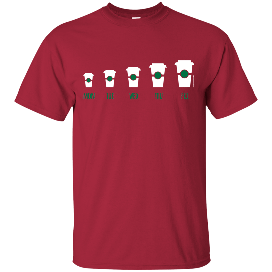 T-Shirts Cardinal / Small Coffee Week T-Shirt