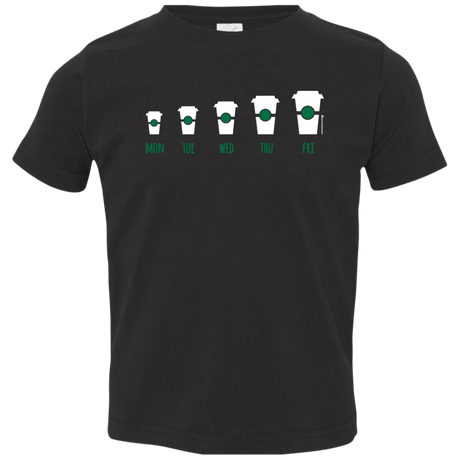 T-Shirts Black / 2T Coffee Week Toddler Premium T-Shirt