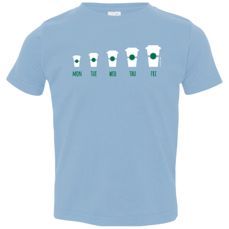 T-Shirts Light Blue / 2T Coffee Week Toddler Premium T-Shirt