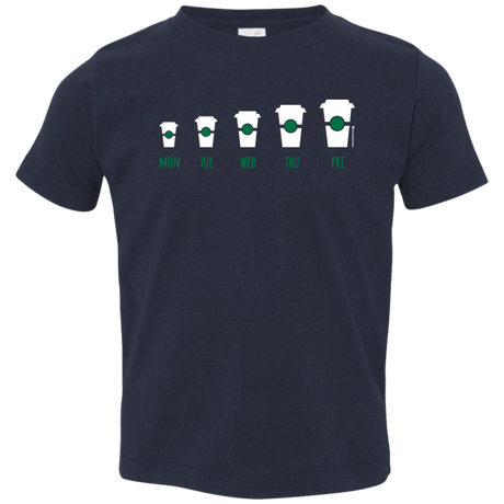 T-Shirts Navy / 2T Coffee Week Toddler Premium T-Shirt