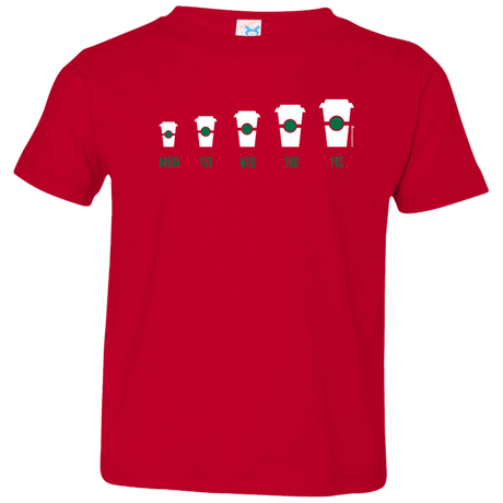 T-Shirts Red / 2T Coffee Week Toddler Premium T-Shirt