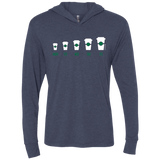 T-Shirts Vintage Navy / X-Small Coffee Week Triblend Long Sleeve Hoodie Tee