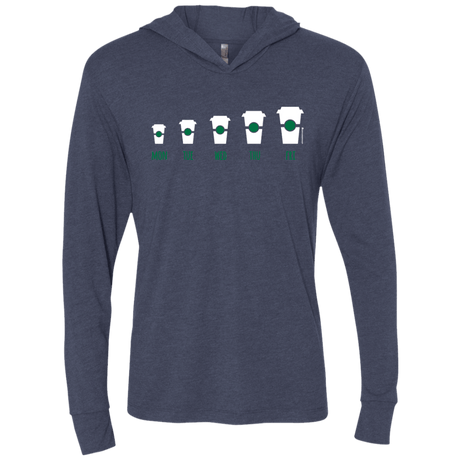 T-Shirts Vintage Navy / X-Small Coffee Week Triblend Long Sleeve Hoodie Tee