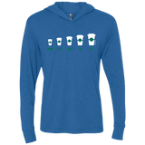 T-Shirts Vintage Royal / X-Small Coffee Week Triblend Long Sleeve Hoodie Tee