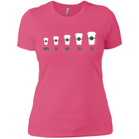T-Shirts Hot Pink / X-Small Coffee Week Women's Premium T-Shirt