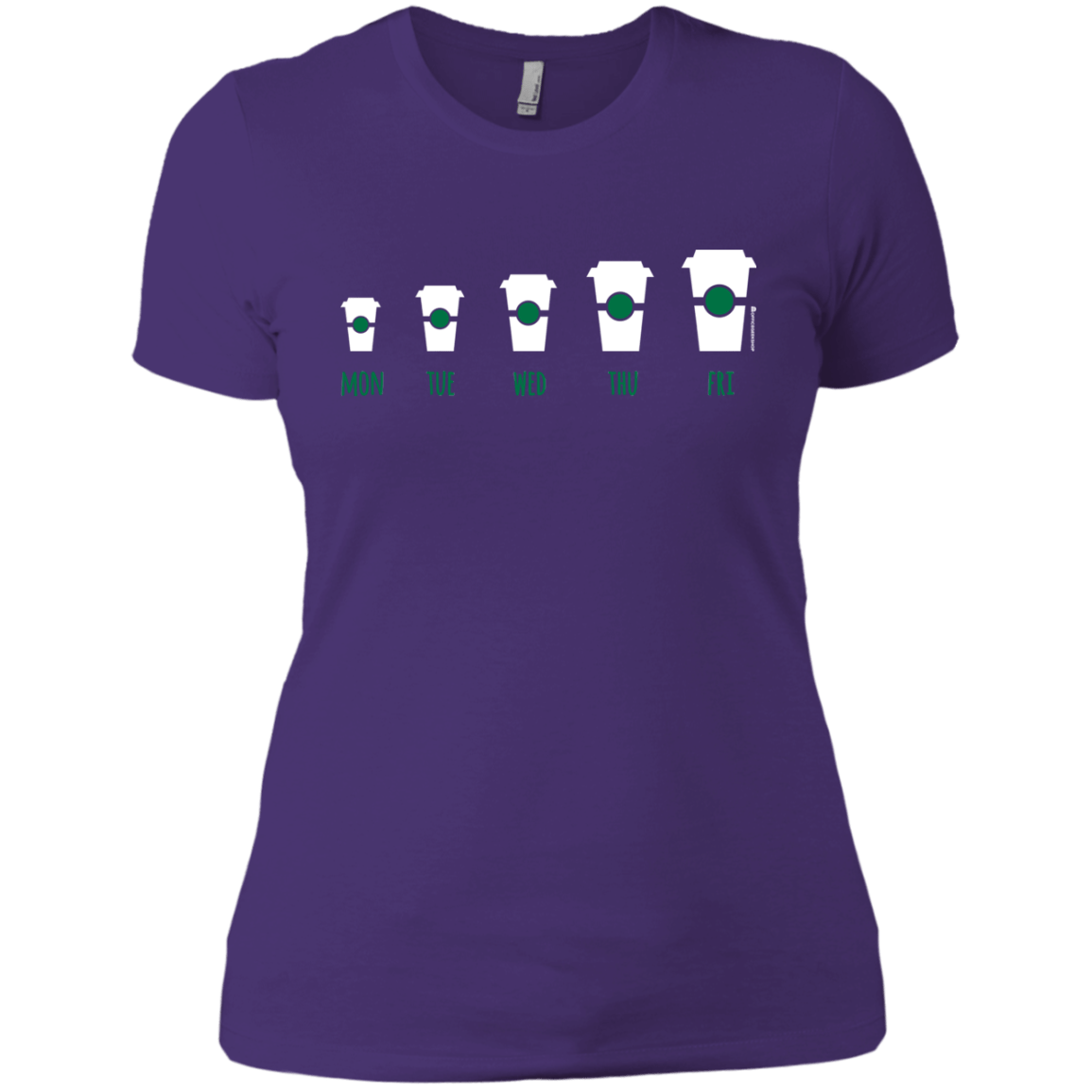 T-Shirts Purple Rush/ / X-Small Coffee Week Women's Premium T-Shirt
