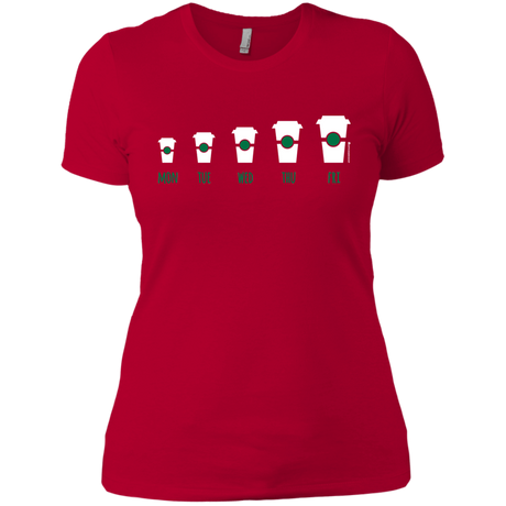 T-Shirts Red / X-Small Coffee Week Women's Premium T-Shirt