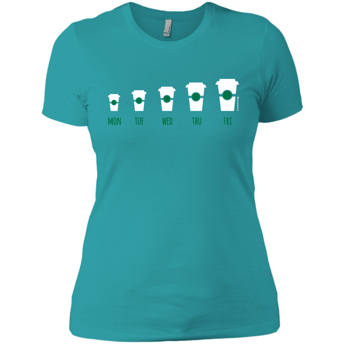 T-Shirts Tahiti Blue / X-Small Coffee Week Women's Premium T-Shirt