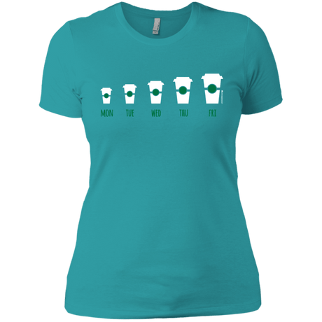 T-Shirts Tahiti Blue / X-Small Coffee Week Women's Premium T-Shirt