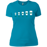 T-Shirts Turquoise / X-Small Coffee Week Women's Premium T-Shirt